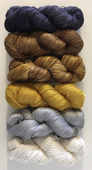 Mullbärssilkegarn 1