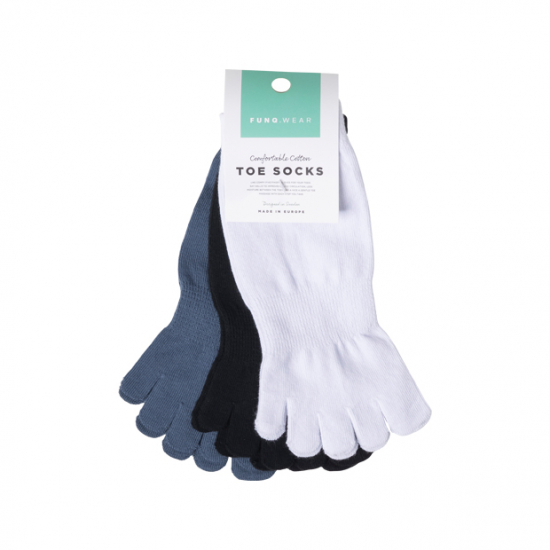 Tåstrumpor Quarter bomull 3-pack 1