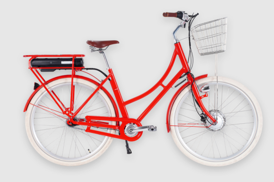 Elcykel Prima Fram Röd i gruppen Landshopping.se / Fritid / Cyklar / Elcyklar hos Landshopping (10030_SH2003386)