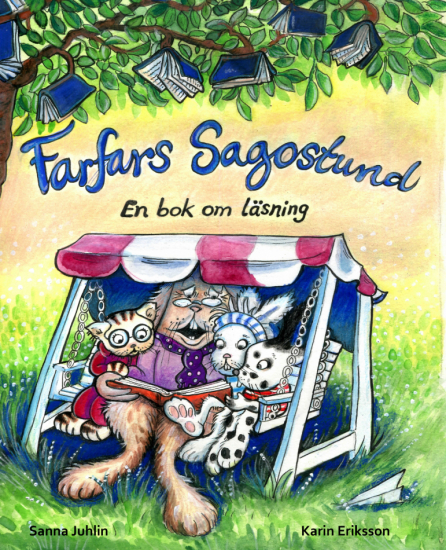 Farfars sagostund. En bok om läsning i gruppen Landshopping.se / Böcker / Barn hos Landshopping (10074_9789188925497)