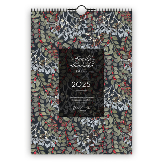 Familjealmanacka exklusiv 2025 i gruppen Familjeshopping.se / Hem / Inredning / Kalender hos Landshopping (10083_80105)