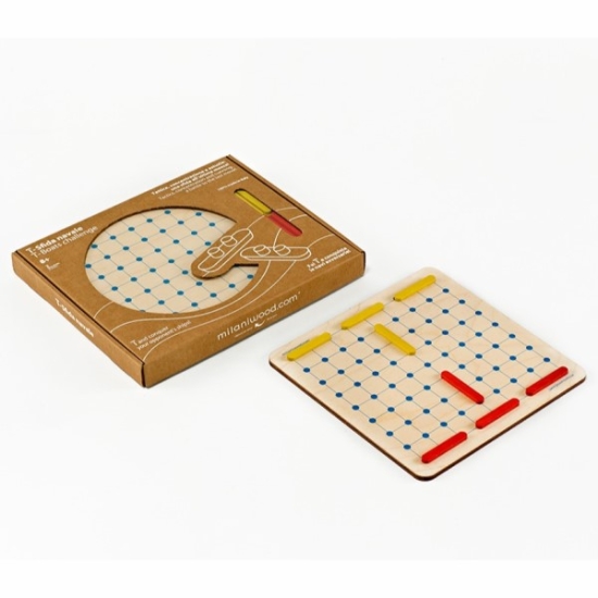 Sänka T-skeppen brädspel av FSC-trä - Milaniwood i gruppen Landshopping.se / Hem & Hantverk / Barn hos Landshopping (10093_3090)