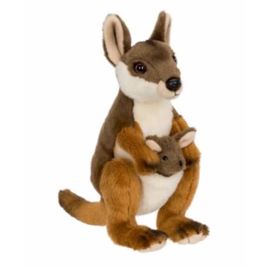 WWF gosedjur Kängurumamma med känguruunge 1