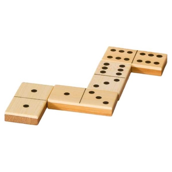 Dominospel av bambuträ i gruppen Landshopping.se / Hem & Hantverk / Barn hos Landshopping (10093_3273)