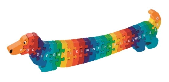 Bokstavspussel tax - pedagogiskt bokstavspussel för barn - Lanka Kade i gruppen Landshopping.se / Hem & Hantverk / Leksaker hos Landshopping (10093_3746)