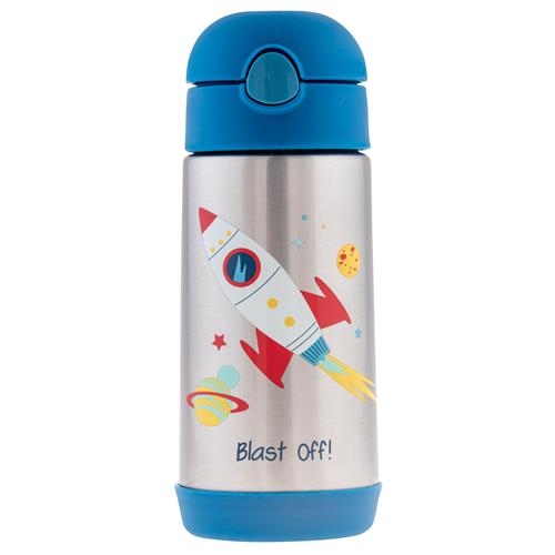Termosflaska barn 400 ml Rymdraket - Stephen Joseph i gruppen Landshopping.se / Hem & Hantverk / Klimatsmart hos Landshopping (10093_3799)