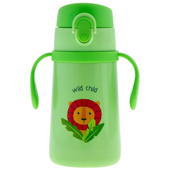 Termosflaska barn 400 ml Zoo med handtag - Stephen Joseph i gruppen Landshopping.se / Hem & Hantverk / Klimatsmart hos Landshopping (10093_3844)