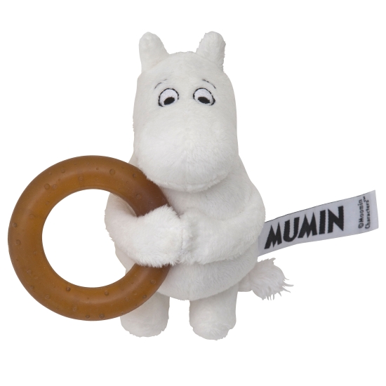 Mumin bitleksak med naturgummiring i gruppen Familjeshopping.se / Barn & Baby / Leksaker hos Landshopping (10093_3884)