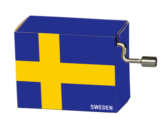 Speldosa med svenska nationalsången - Du gamla, du fria i gruppen Landshopping.se / Hem & Hantverk / Leksaker hos Landshopping (10093_3985)