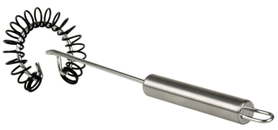 Spiralvisp silikonklädd med stålskaft och upphängningsring i gruppen Landshopping.se / Kök & Matlagning / Kökstillbehör / Bakredskap hos Landshopping (10093_4145)