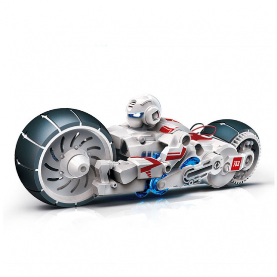 Experimentlåda för barn - Saltvattendriven bränslecellsmotorcykel - byggsats 1