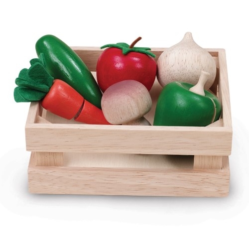 Grönsakslåda - leksaksmat av trä från Wonderworld toys i gruppen Landshopping.se / Hem & Hantverk / Leksaker hos Landshopping (10093_537)