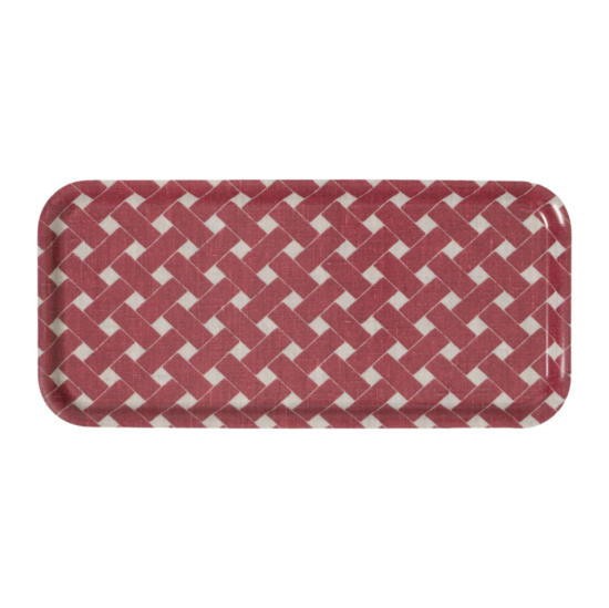 Korg, bricka, röd, 32x15cm i gruppen Landshopping.se / Kök & Matlagning / Dukning & Servering hos Landshopping (10104_101999-0016)