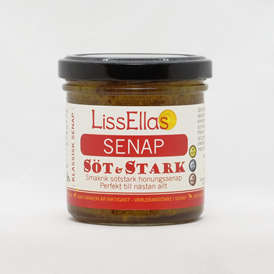 Söt & stark senap 150g 1