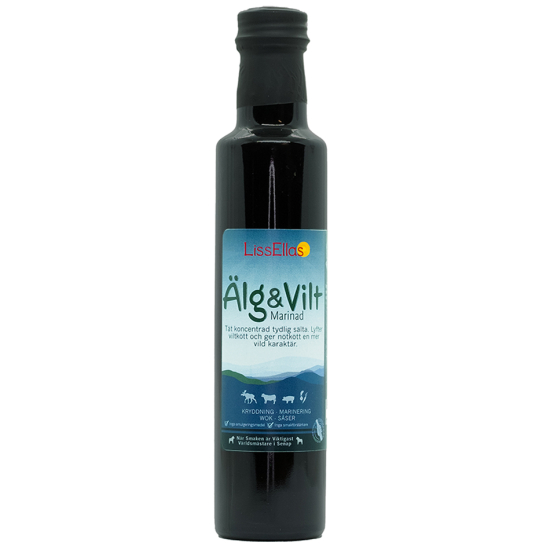 Älg & Vilt marinad och kryddsås 225 ml 1