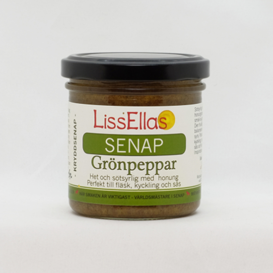 Grönpeppar senap 150g 1