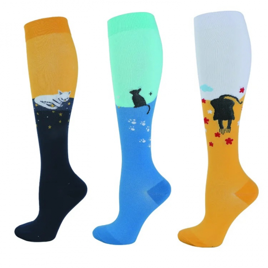 Kompressionsstrumpor Cats i gruppen Landshopping.se / Kläder & Skor / Strumpor / Stödstrumpor hos Landshopping (10125_45643662)