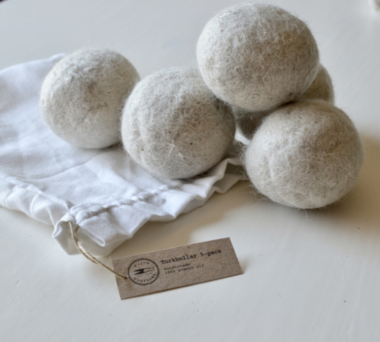 Torkbollar av ull till torktumlaren 1