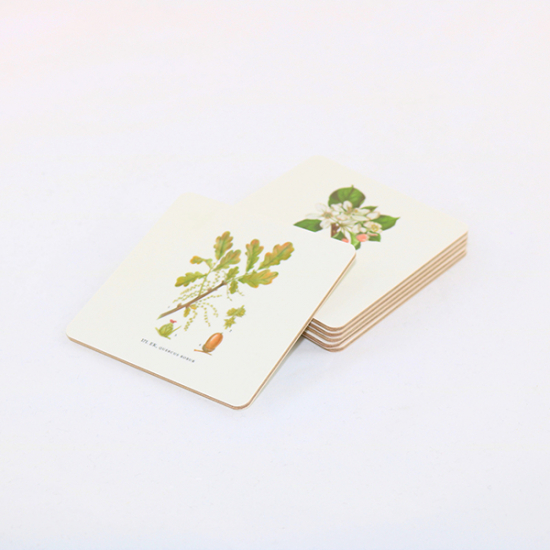 Glasunderlägg Träd 1