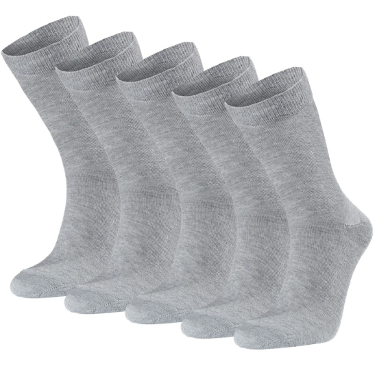 2 st 5-pack Seger sockar  grå i gruppen  hos Landshopping (10193_2575)