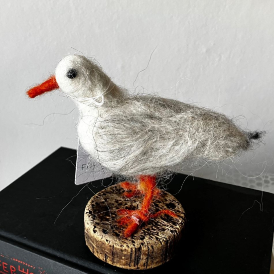 Mås i ull i gruppen Landshopping.se / Hem & Hantverk / Hantverk / Textil hos Landshopping (10229_ms2025)