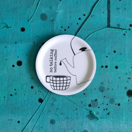 minibricka COFFEE 11 cm i gruppen Landshopping.se / Kök & Matlagning / Dukning & Servering / Gryt & Glasunderlägg hos Landshopping (10254_06001101201)