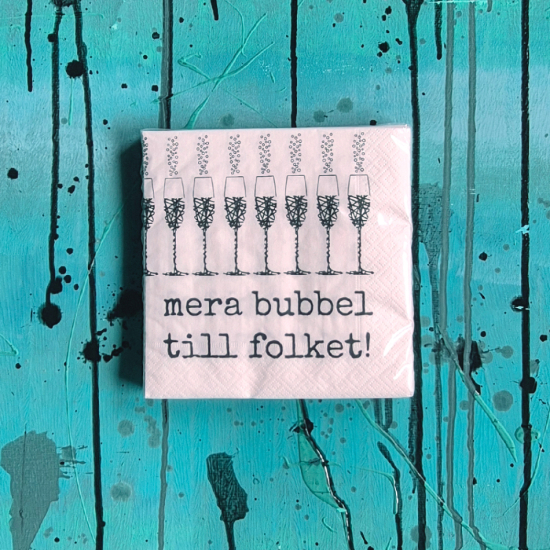 servett MERA BUBBEL i gruppen Landshopping.se / Kök & Matlagning / Kökstextilier / Servetter hos Landshopping (10254_07333302501)