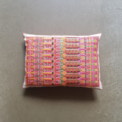 Oriental röd broderikit