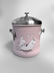 Mumin - hink för matuppsamling, Oat Berry 4 liter - "Floating With You"