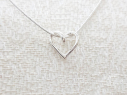 Hjärta i silver - Mini