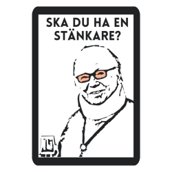 Kylskåpsmagnet: Stänkare