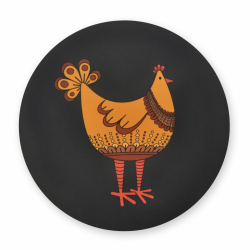 Grytunderlägg Höna Gul