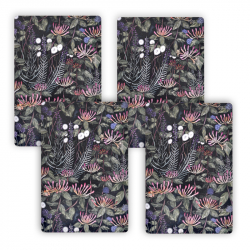 Smörgåsbrickor Kaprifoler 4-p