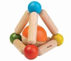 Babytriangel - babyleksak av trä från Plantoys