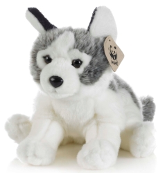 WWF hund Husky mjukisdjur