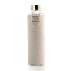 EQUA vattenflaska glas 750ml Mismatch Beige