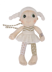 Mjuk ekologisk docka Rubens Mini EcoBuds - Lily