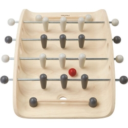 Foosball fotbollsspel av trä - Plantoys