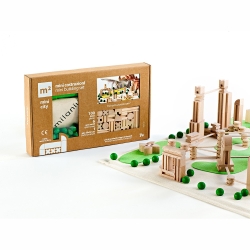 Metro City arkitekt - FSC-märkta träklossar för barn - Milaniwood