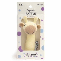 Babyskallra giraff av ekobomull - NatureZOO