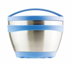 Spillfri termosmatlåda 475ml Blå - Kid Basix