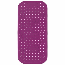 Badkarsmatta av fair trade naturgummi Dark Purple - Fair Zone