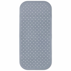 Badkarsmatta av fair trade naturgummi Grey - Fair Zone