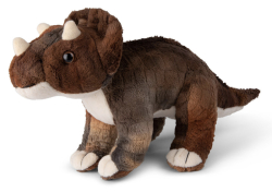 WWF Triceratops dinosaurie mjukisdjur - 15 cm