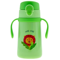 Termosflaska barn 400 ml Zoo med handtag - Stephen Joseph