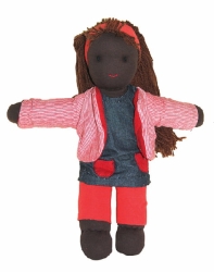 Mjuk tygdocka Hoppa Rosie