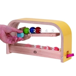 Räkna kulor - pedagogisk träleksak från Wonderworld toys
