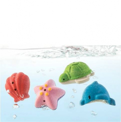 Badleksaker i set om 4 st