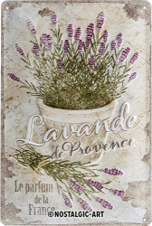 Metallskylt - Lavendel