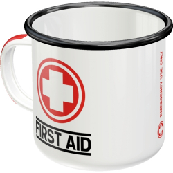Emaljmugg First Aid
